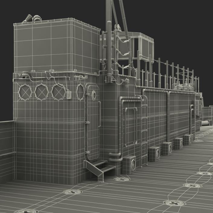 Landing Craft Utility class 1627 2 3D model