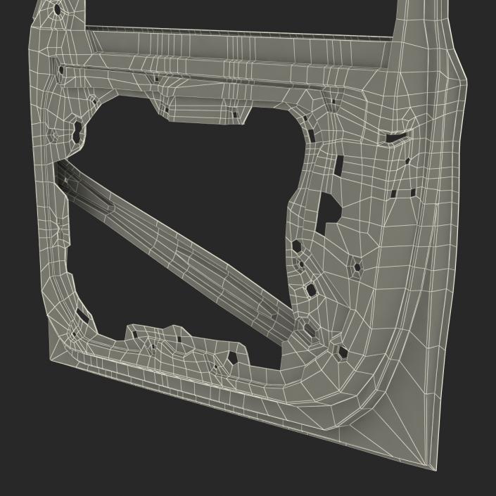 3D SUV Doors Rigged