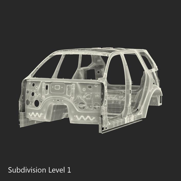 3D SUV Frame 4