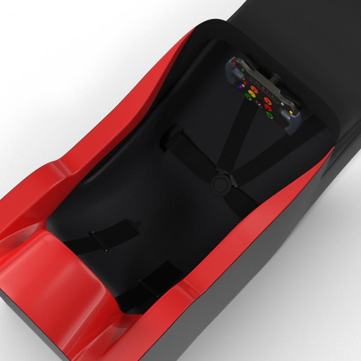 Formula One Cockpit 3D model