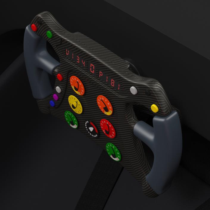 Formula One Cockpit 3D model