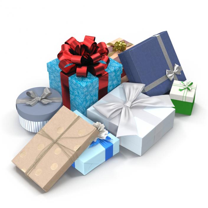 Giftboxes Collection 2 3D