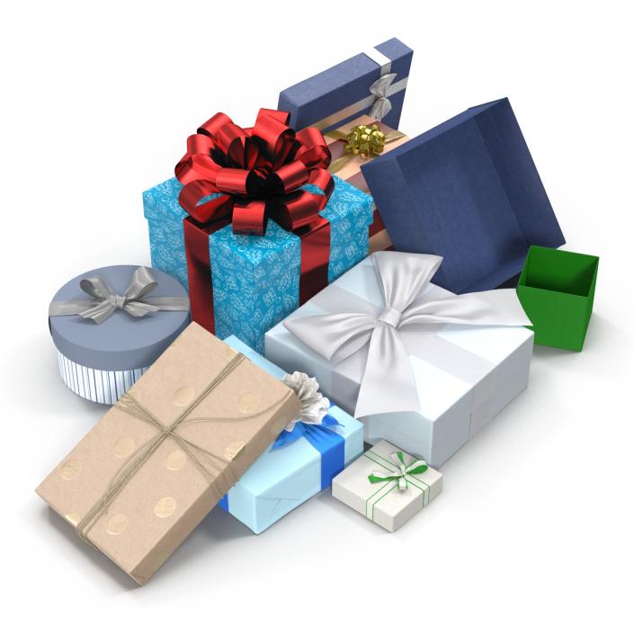 Giftboxes Collection 2 3D