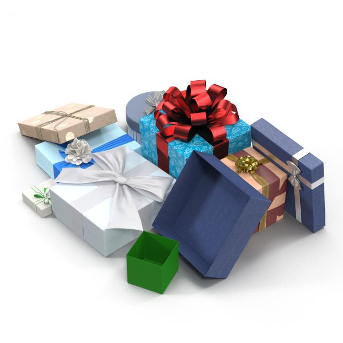 Giftboxes Collection 2 3D