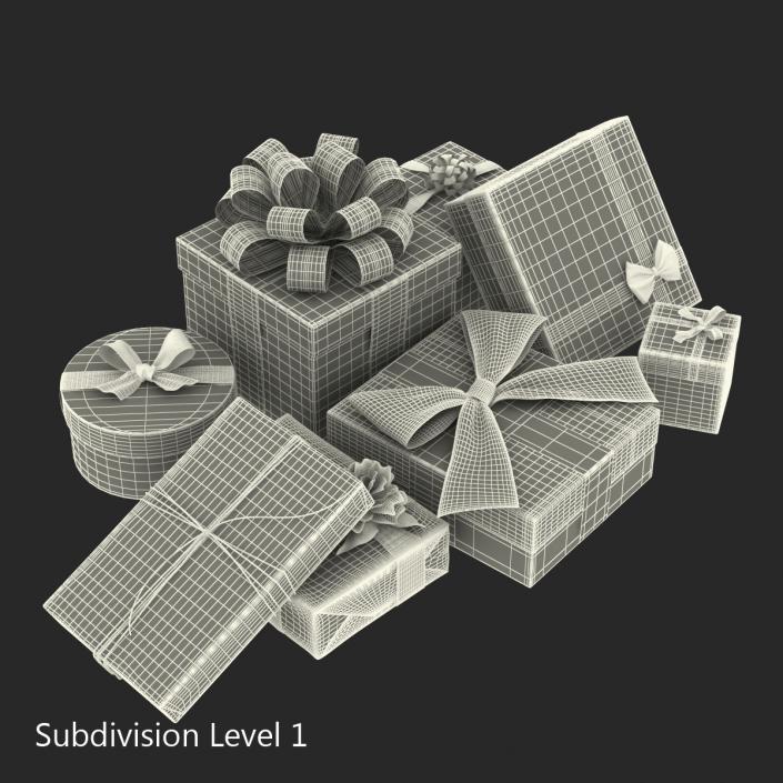 Giftboxes Collection 2 3D