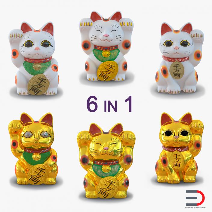 Maneki Neko Collection 3D