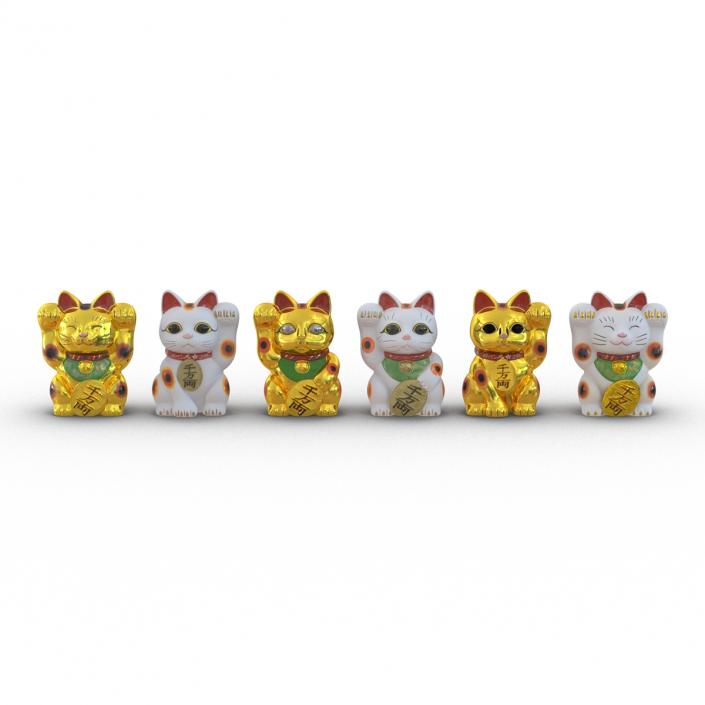 Maneki Neko Collection 3D