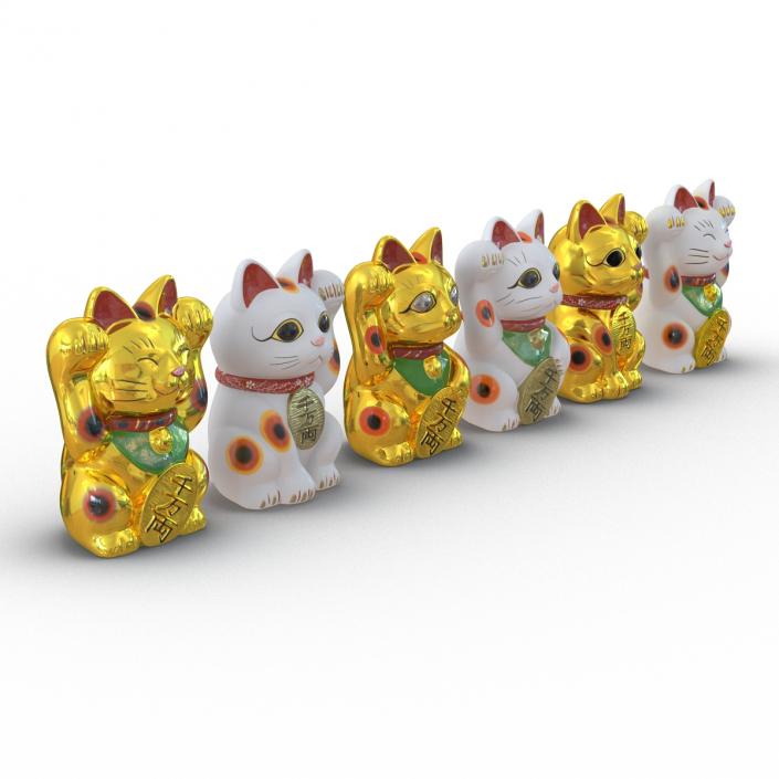 Maneki Neko Collection 3D