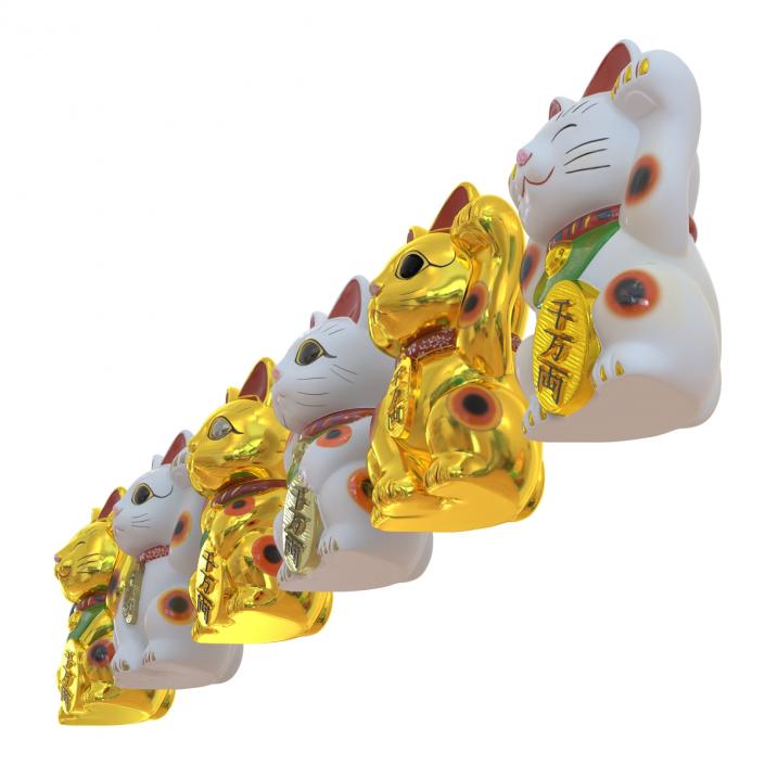 Maneki Neko Collection 3D