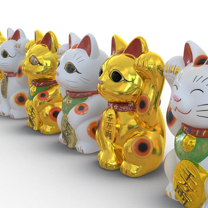 Maneki Neko Collection 3D