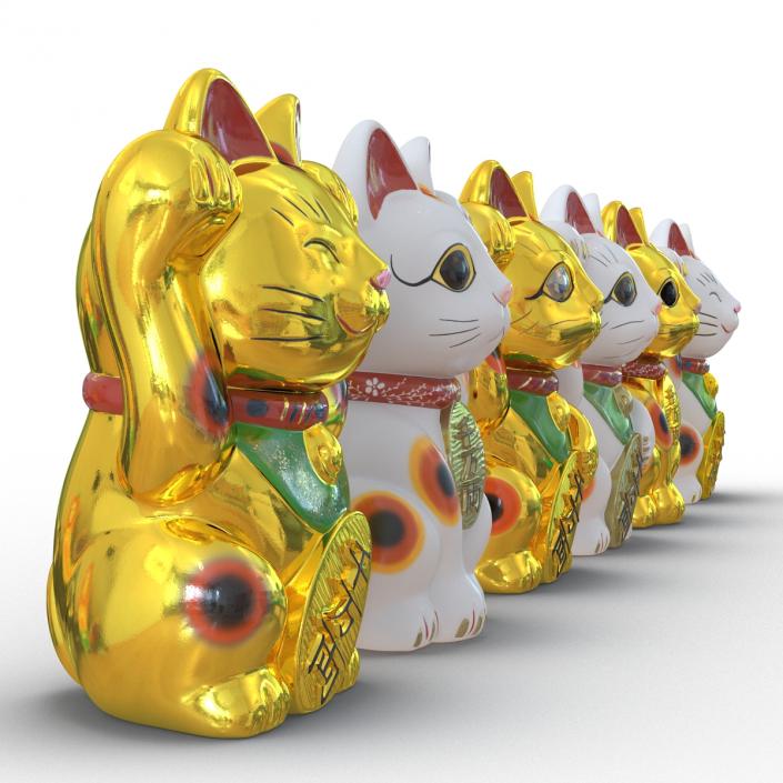 Maneki Neko Collection 3D