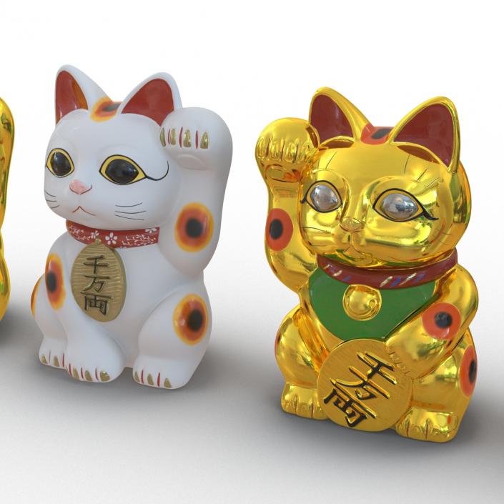 Maneki Neko Collection 3D