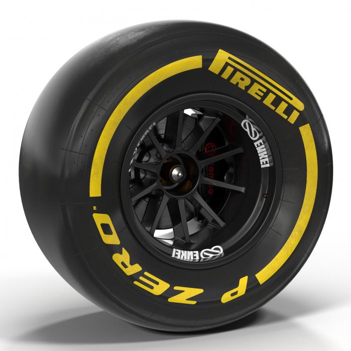 Formula One Wheel 3D