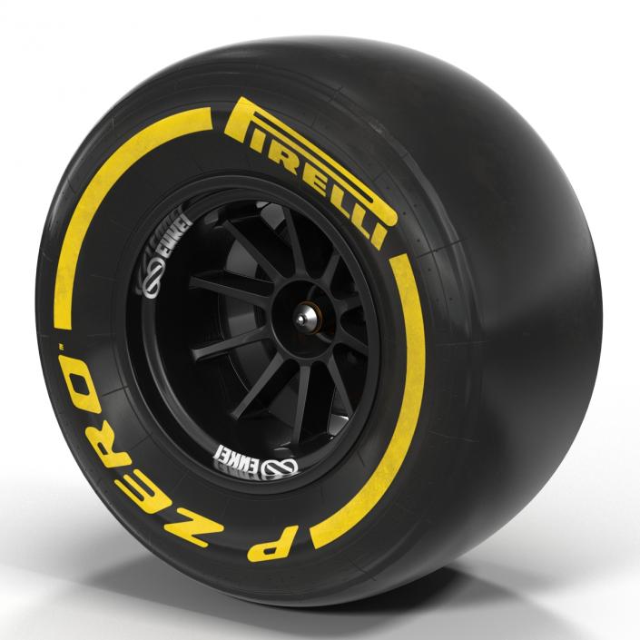 Formula One Wheel 3D