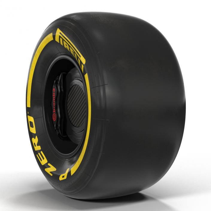 Formula One Wheel 3D