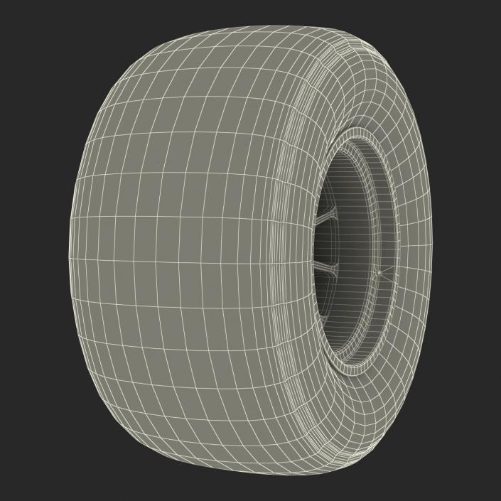 Formula One Wheel 3D