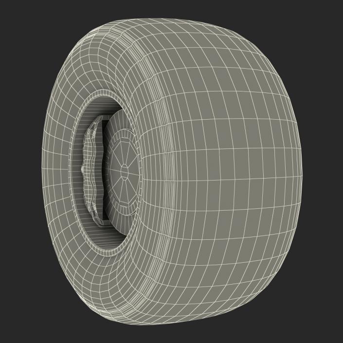 Formula One Wheel 3D