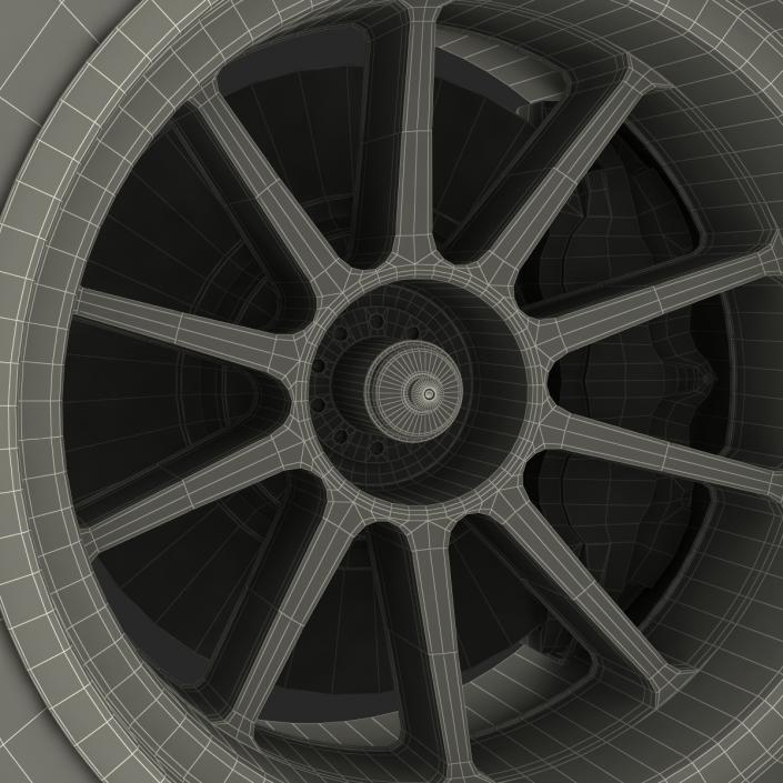 Formula One Wheel 3D