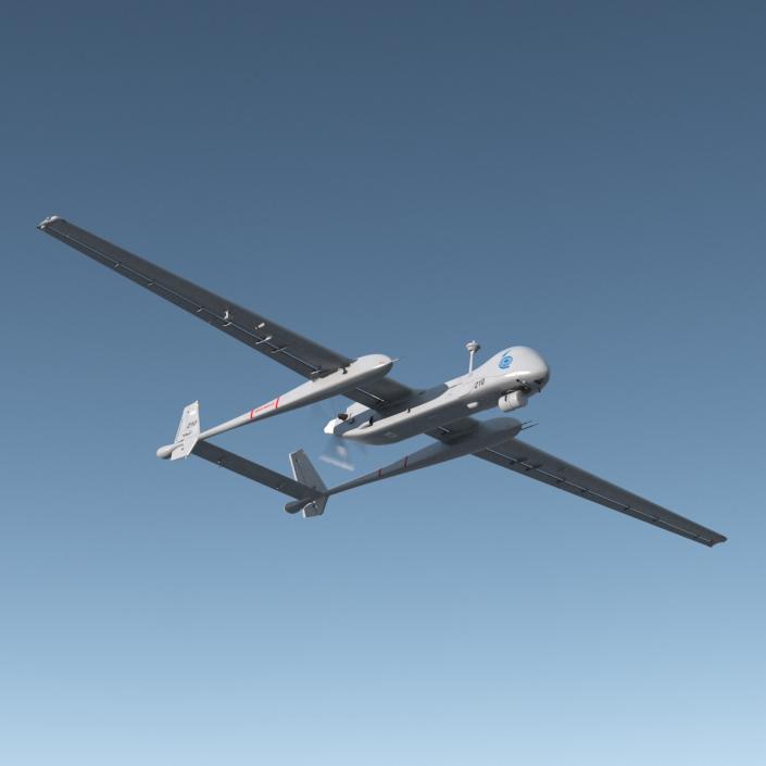 3D IAI Eitan UAV model