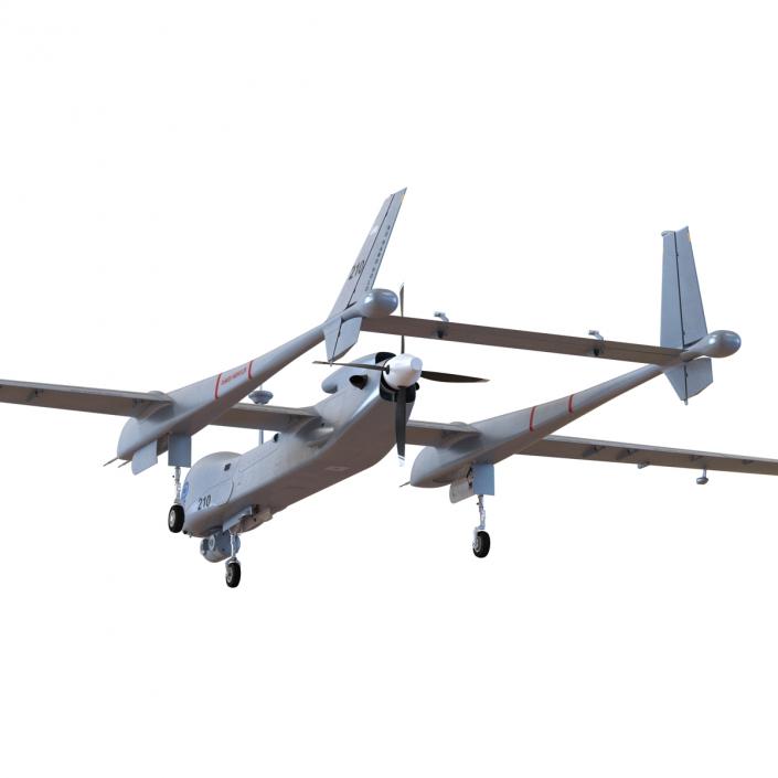 3D IAI Eitan UAV model