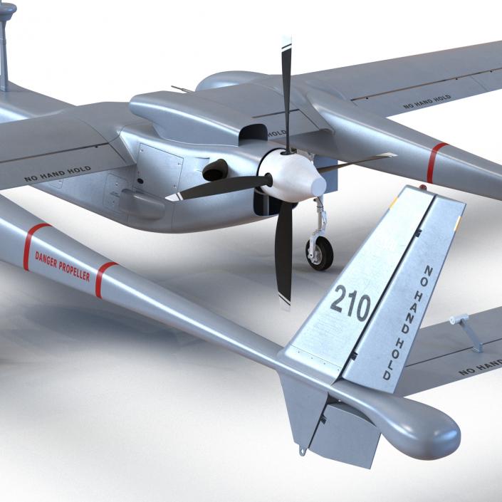 3D IAI Eitan UAV model