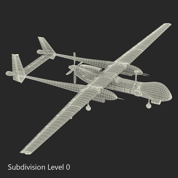 3D IAI Eitan UAV model