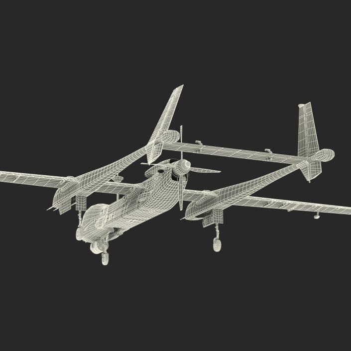 3D IAI Eitan UAV model