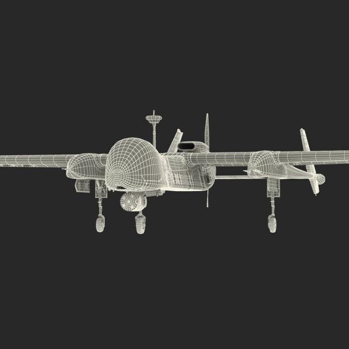 3D IAI Eitan UAV model