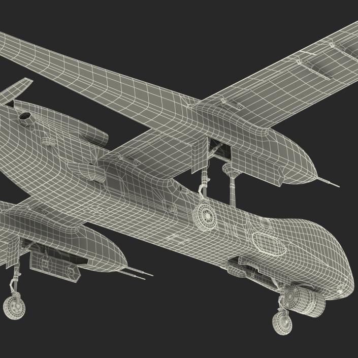 3D IAI Eitan UAV model