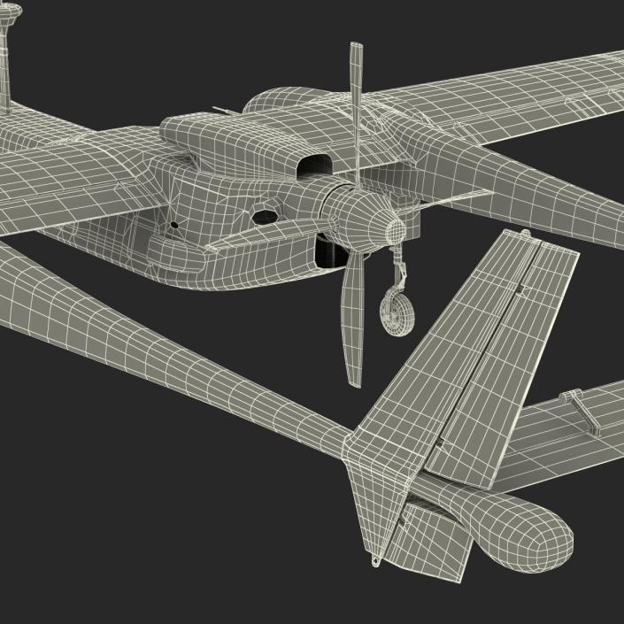 3D IAI Eitan UAV model