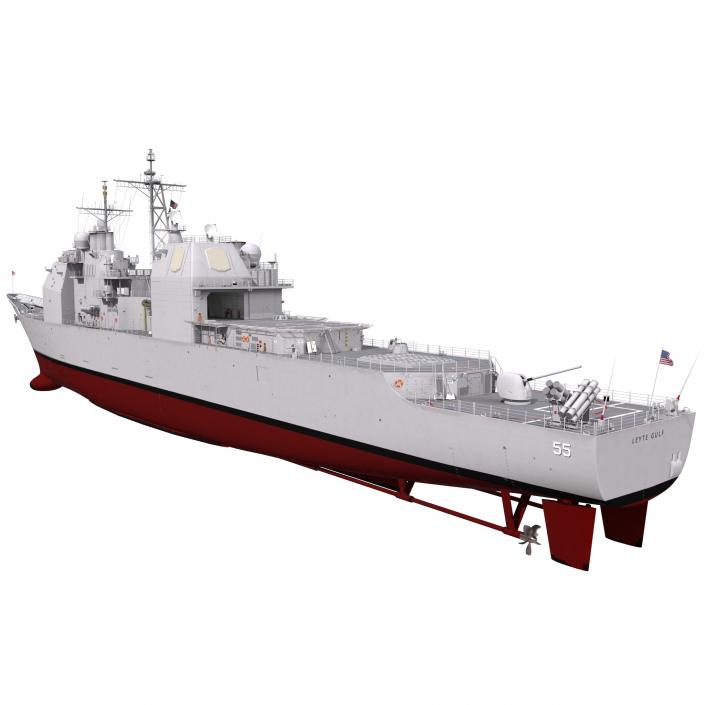 US Warships Collection 2 3D model