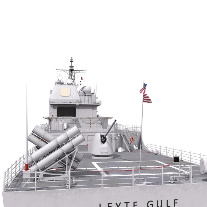 Ticonderoga Class Cruiser Leyte Gulf CG-55 3D