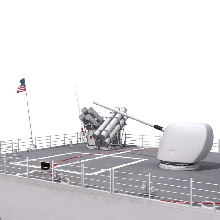 US Warships Collection 2 3D model