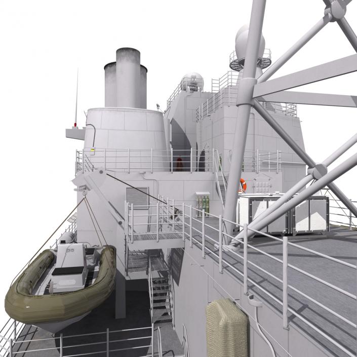 US Warships Collection 2 3D model