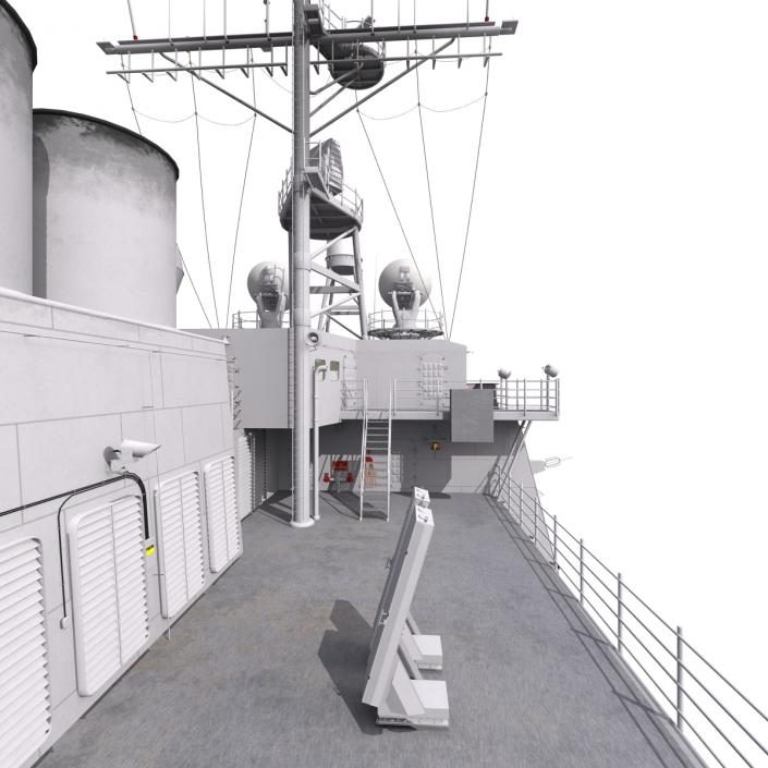 US Warships Collection 2 3D model