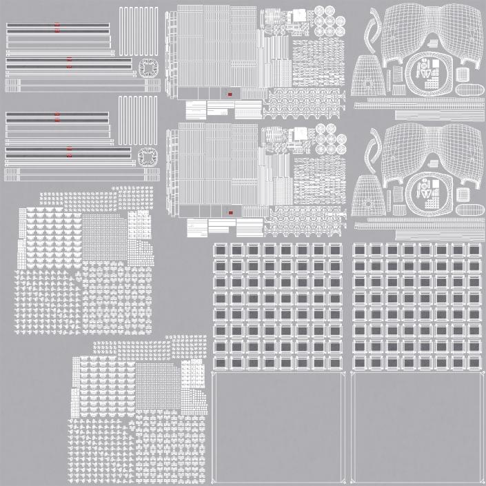 US Warships Collection 2 3D model