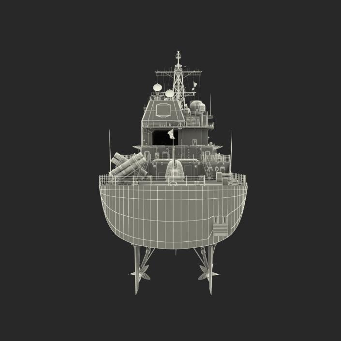 US Warships Collection 2 3D model