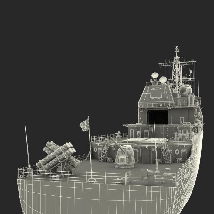 US Warships Collection 2 3D model