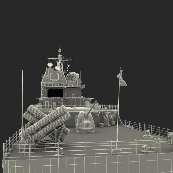 US Warships Collection 2 3D model