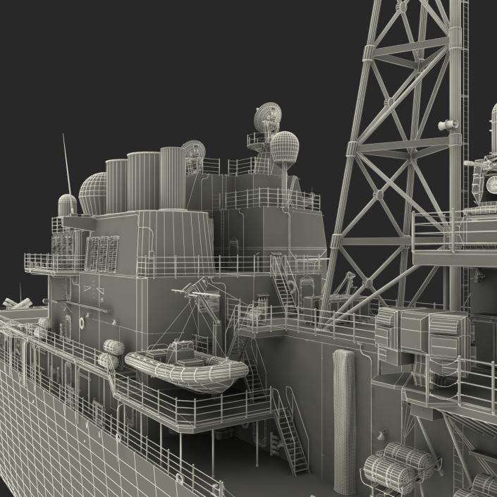 US Warships Collection 2 3D model