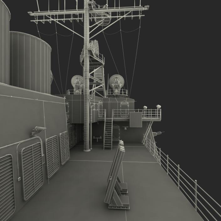 US Warships Collection 2 3D model