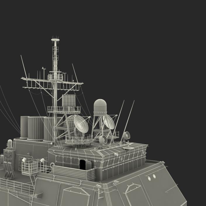 US Warships Collection 2 3D model