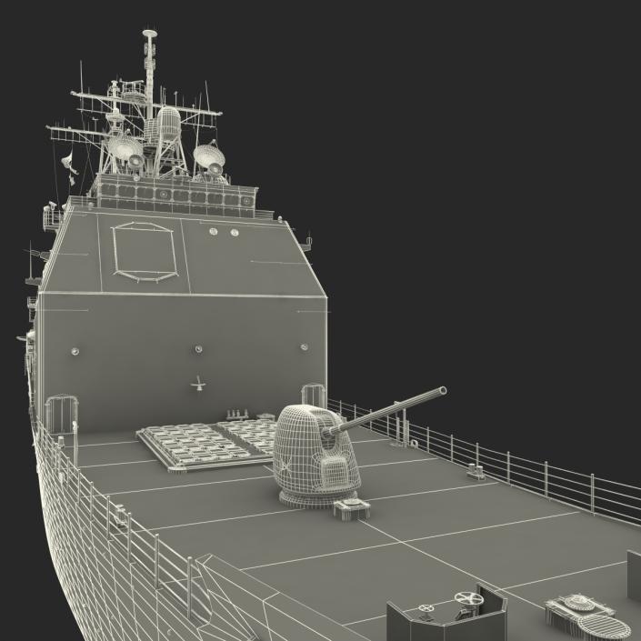 US Warships Collection 2 3D model