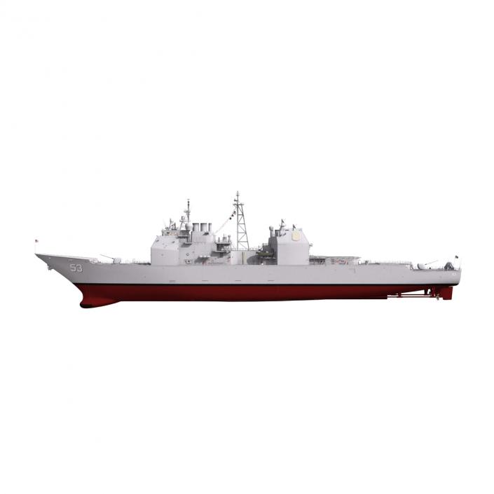 Ticonderoga Class Cruiser Mobile Bay CG-53 3D