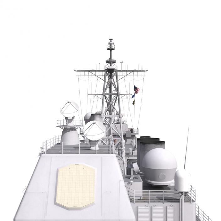 Ticonderoga Class Cruiser Mobile Bay CG-53 3D