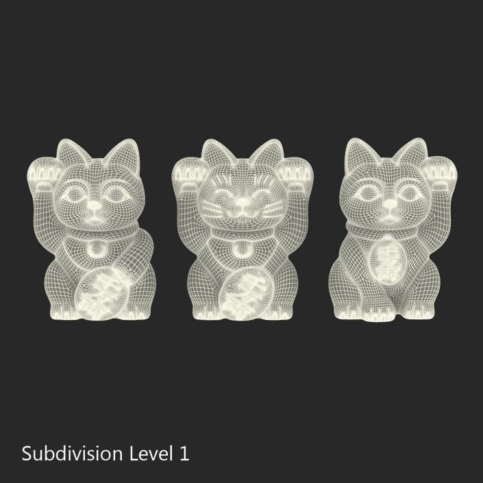 Maneki Neko Collection 2 3D model