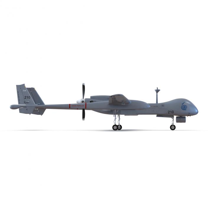 3D model IAI Eitan UAV Rigged