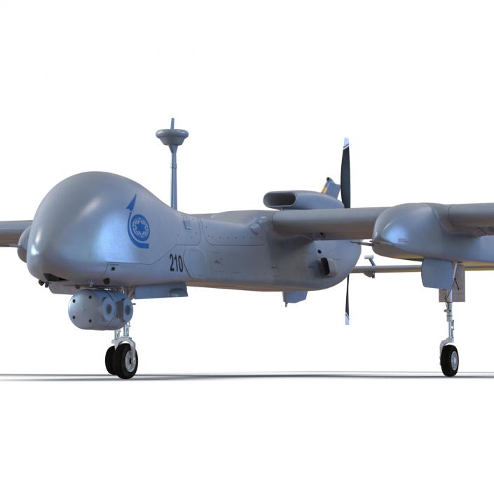 3D model IAI Eitan UAV Rigged