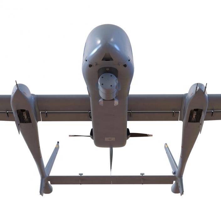 3D model IAI Eitan UAV Rigged