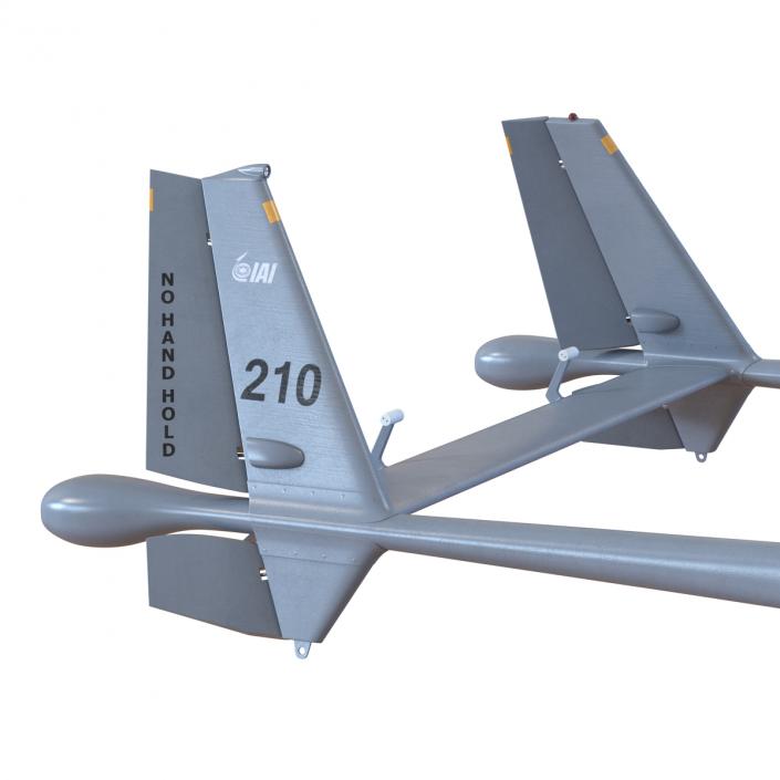 3D model IAI Eitan UAV Rigged